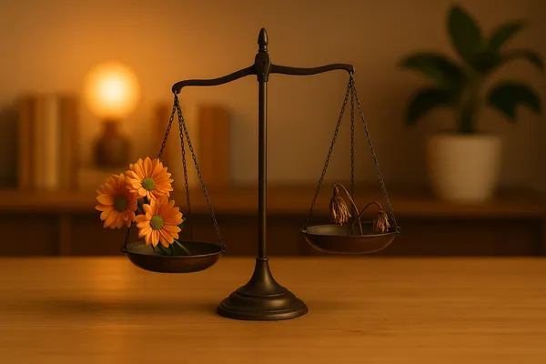 Razón 1: Sientes que das mucho y recibes poco equilibrio emocional